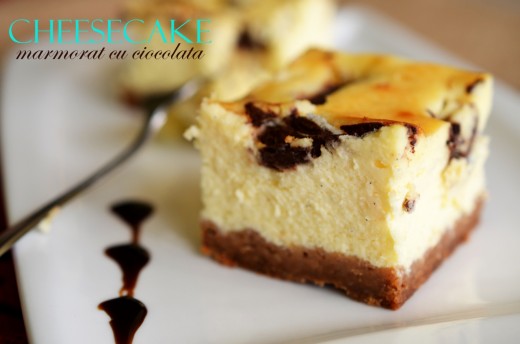 Cheesecake cu ciocolata (cea mai simpla reteta)
