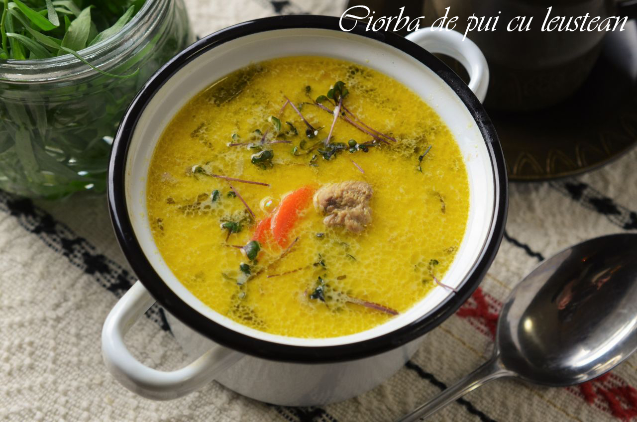 Ciorba de pui cu tarhon - Retete culinare by Teo&amp;#39;s Kitchen
