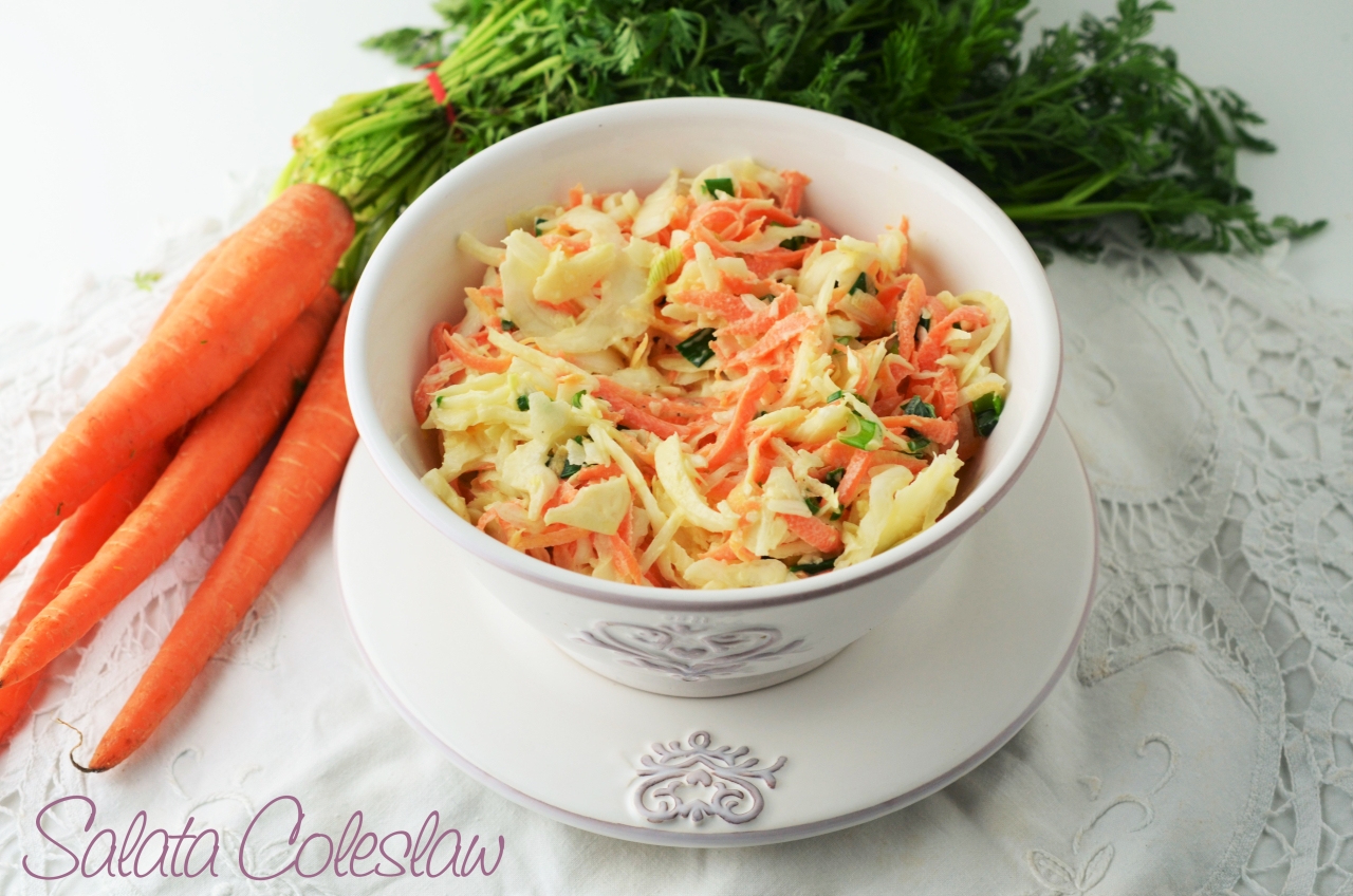 Salata Coleslaw - Retete culinare by Teo's Kitchen