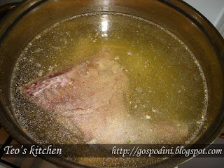 Ciorbă de pui a la grec