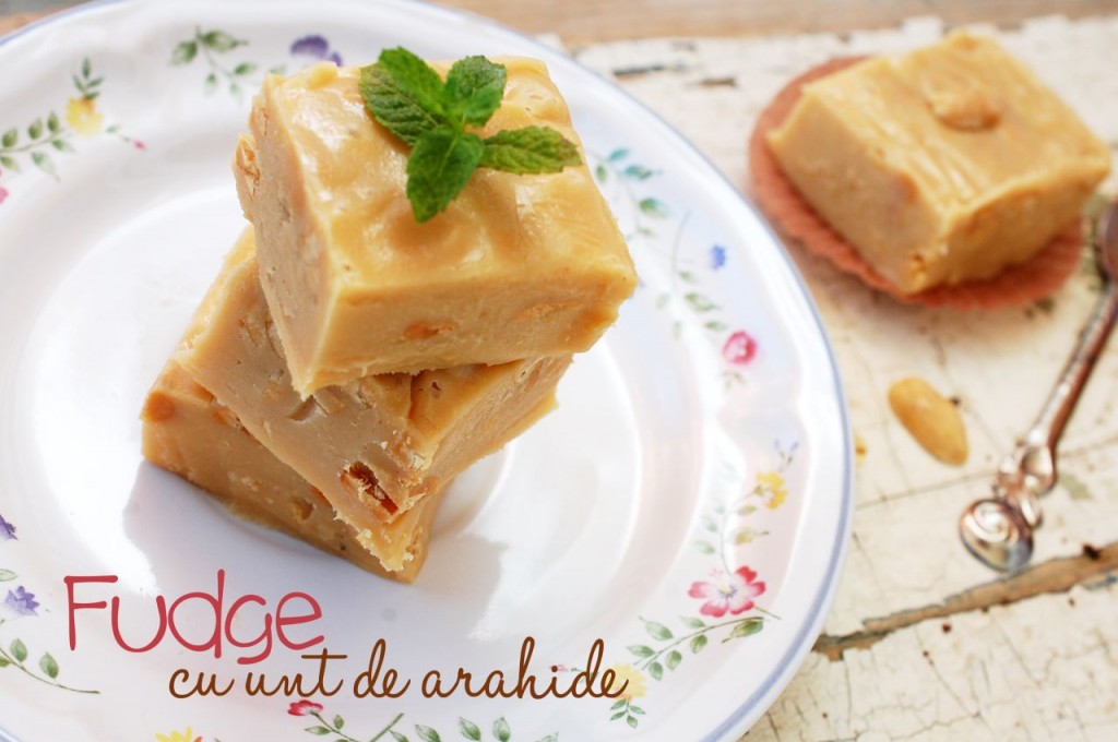 Fudge cu unt de arahide