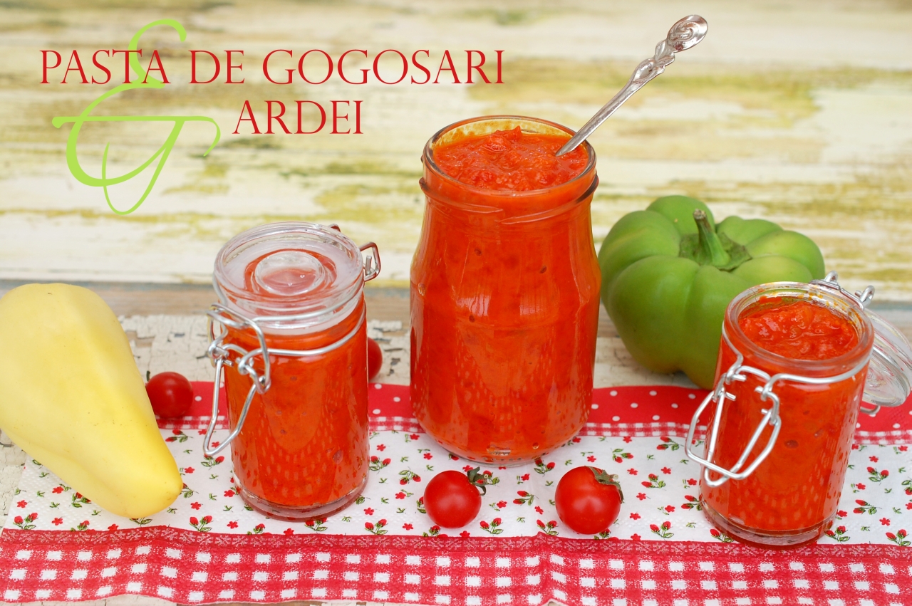 Pasta De Gogosari Si Ardei Pentru Gatit Retete Culinare By