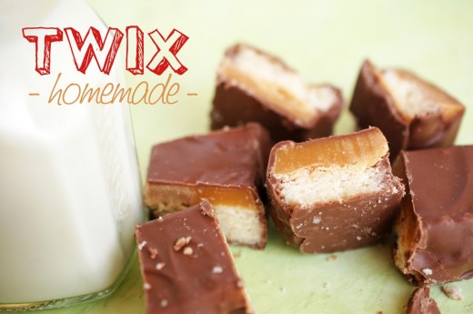 Batoane Twix Homemade