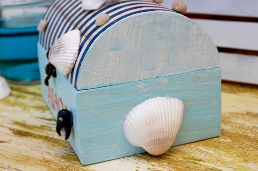 tutorial decoupage decoratiuni teme marine