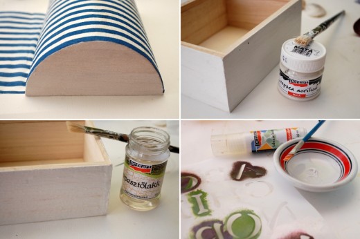 tutorial decoupage decoratiuni cu teme marine