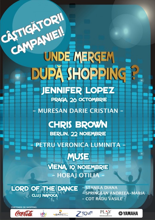 Castigatorii de la Unde mergem dupa shopping