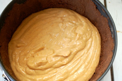 Cheesecake cu dovleac copt