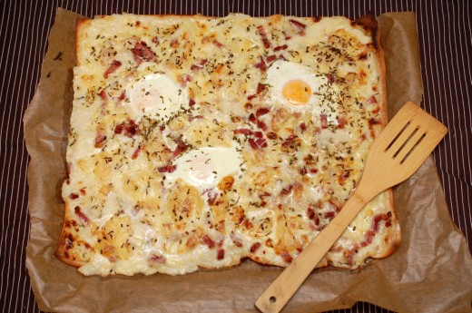 Pizza Carbonara