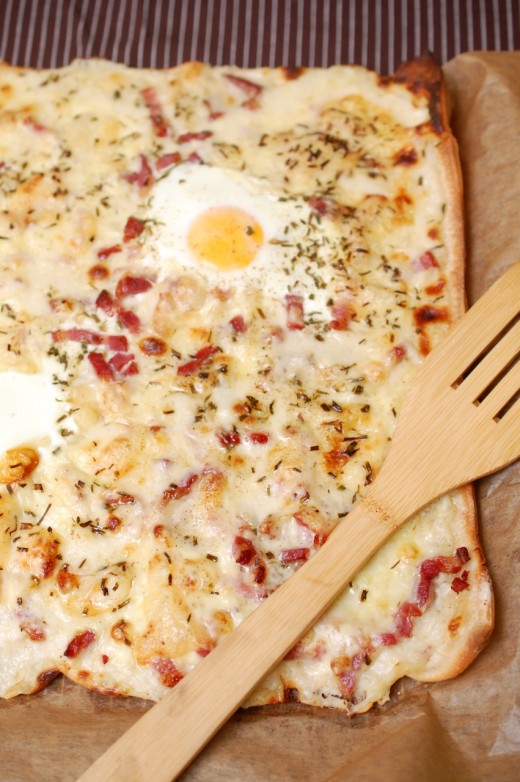 Pizza Carbonara