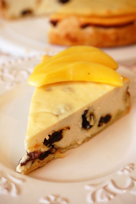 Cheesecake cu branza de capra