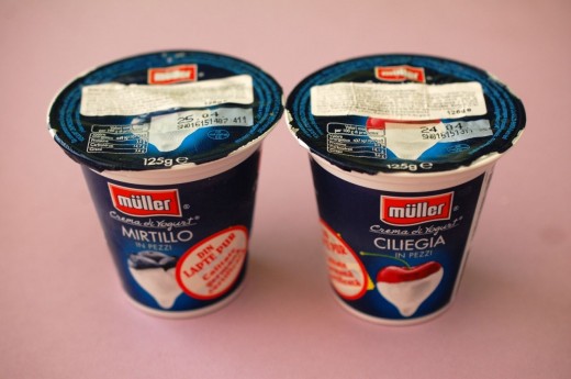 Crema de iaurt de la Muller