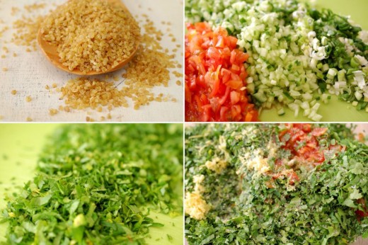 Preparare Tabbouleh