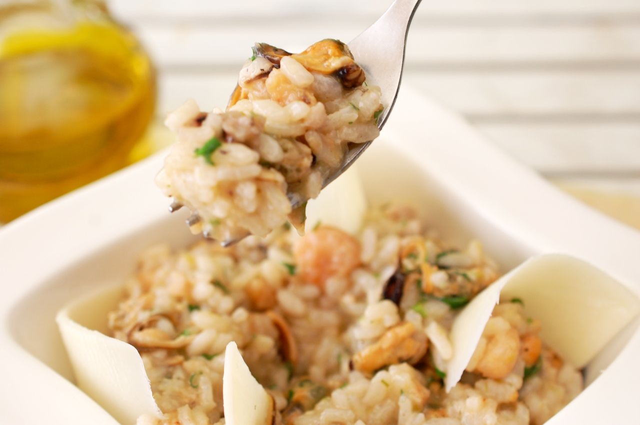 Risotto Cu Fructe De Mare Retete Culinare By Teo S Kitchen