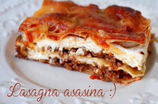 lasagna cu ricotta