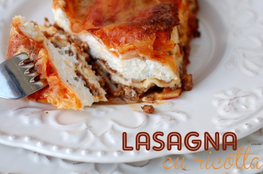 lasagna cu ricotta