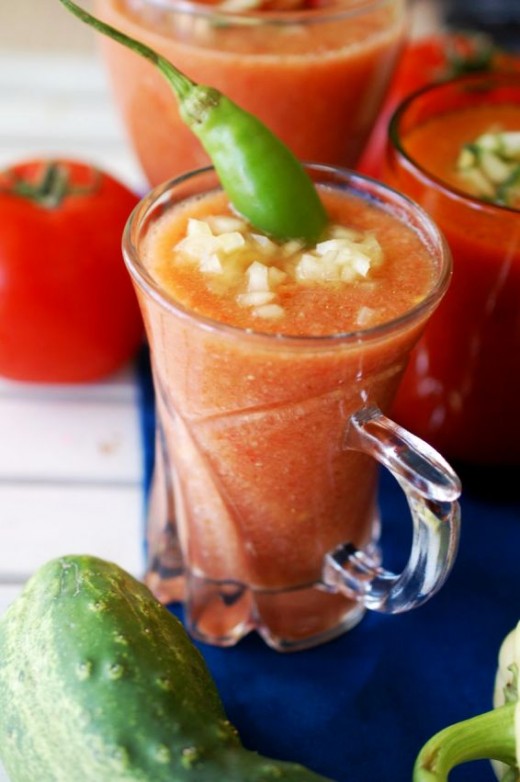 gazpacho supa rece de legume