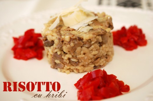 risotto cu hribi