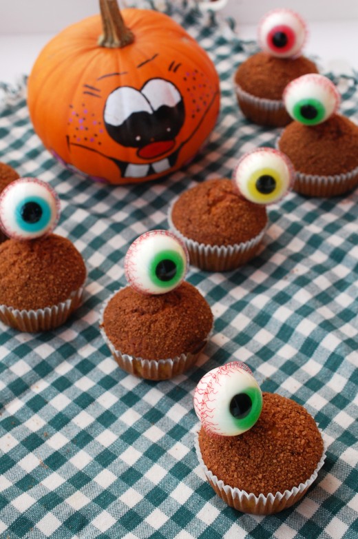 muffins cu dovleac pentru halloween