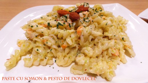 paste cu pesto de dovlecel