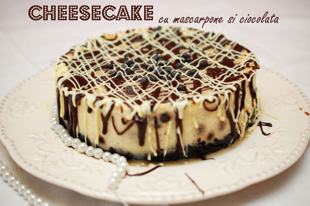 Cheesecake Cu Mascarpone Si Ciocolata Retete Culinare By Teo S