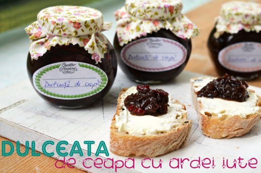 dulceata de ceapa cu ardei iute