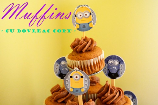 muffins cu dovleac copt