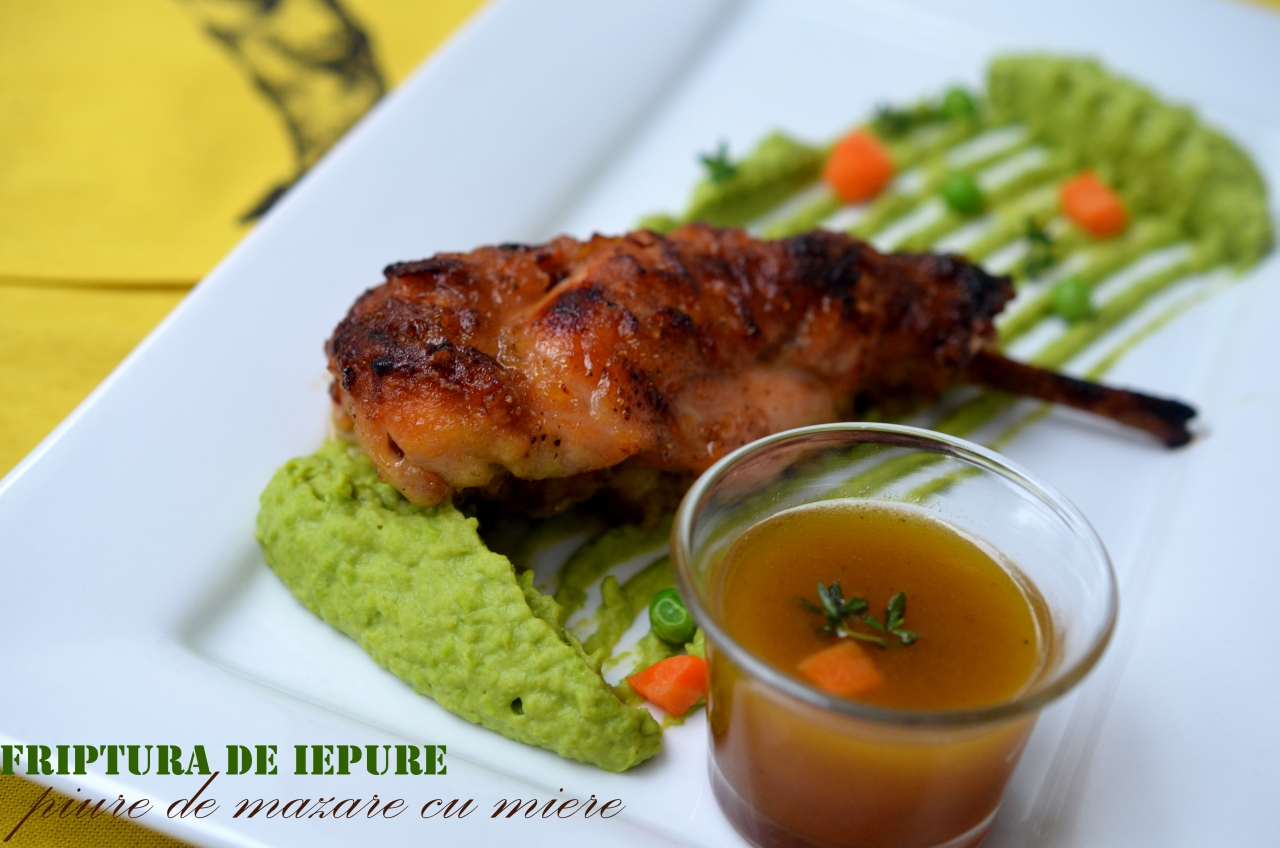 Friptura De Iepure Piure De Mazare Cu Miere Retete Culinare By