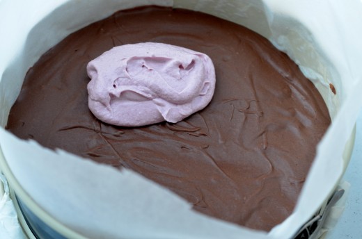 tort cu 3 tipuri de mousse