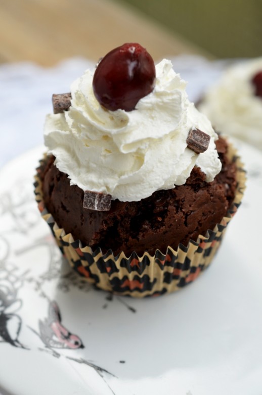 black forest cupcakes