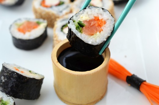 sushi facut in casa