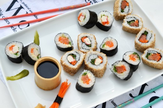 sushi facut in casa