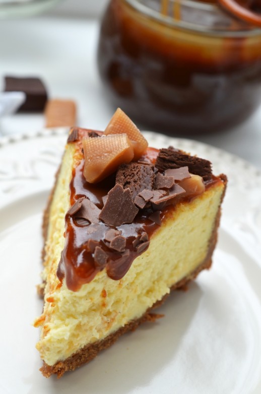 toffee cheesecake