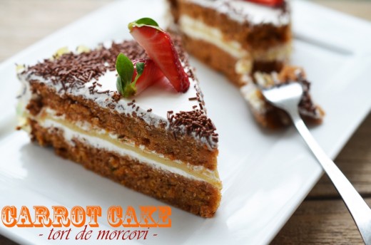 carrot cake tort de morcovi