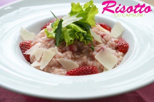 risotto cu capsuni