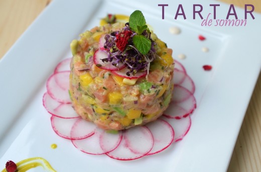 tartar de somon