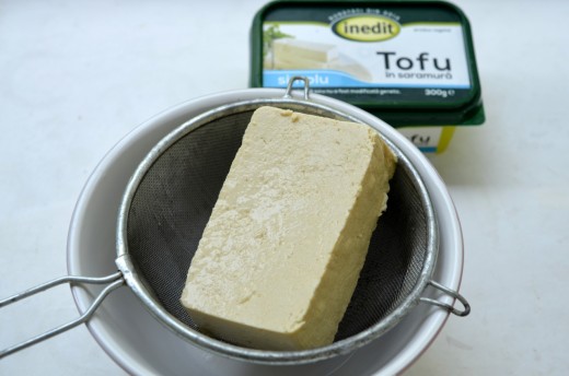 salata de mango cu tofu crocant