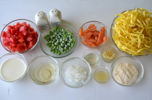 tagliatelle cu somon