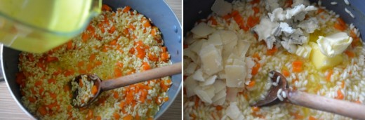 risotto cu dovleac si gorgonzola