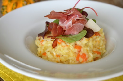 risotto cu dovleac si gorgonzola