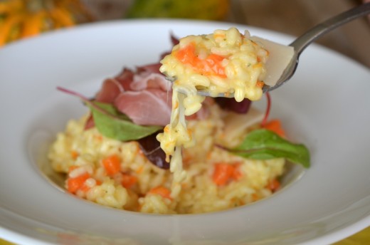 risotto cu dovleac si gorgonzola