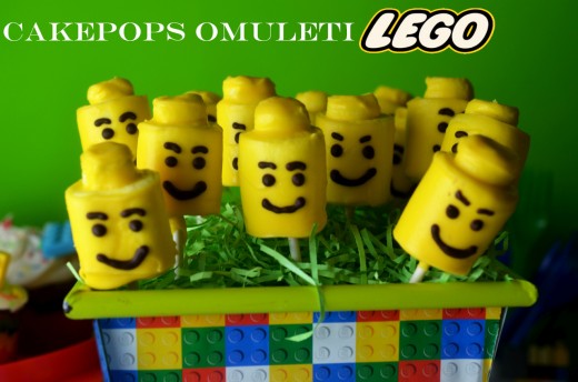 cakepops omulet de lego