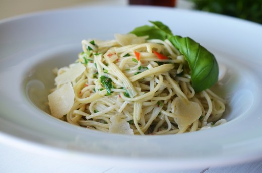 paste aglio olio e peperoncino