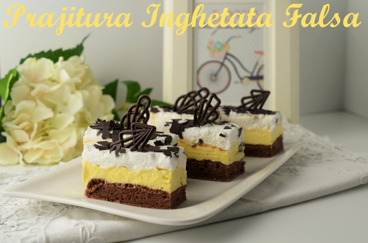 Prajitura Inghetata Falsa Retete Culinare By Teo S Kitchen