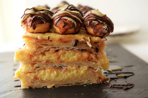 tort mille feuille