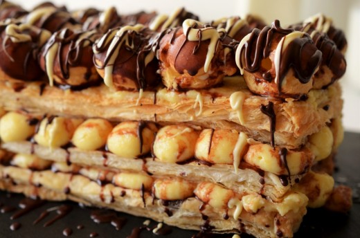 tort mille feuille