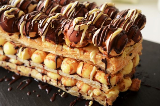 tort mille feuille