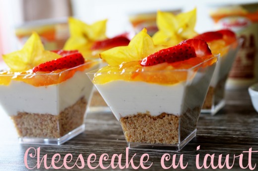 cheesecake cu iaurt