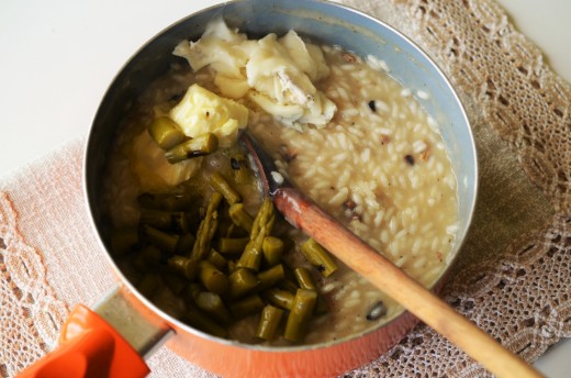 risotto cu sparanghel