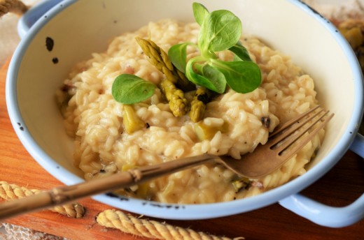 risotto cu sparanghel