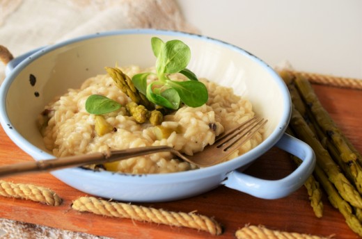 risotto cu sparanghel